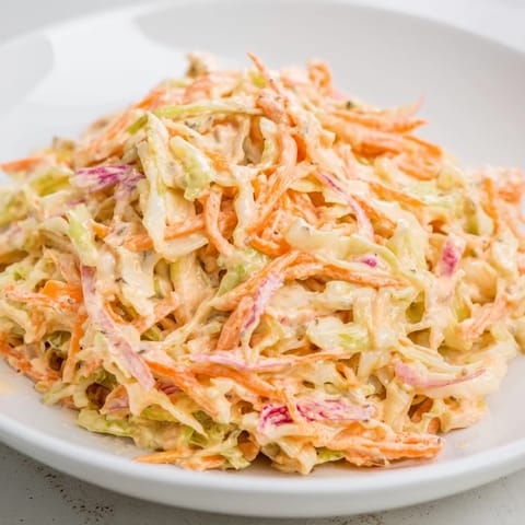 Crisp Tangy Shredded Cabbage
