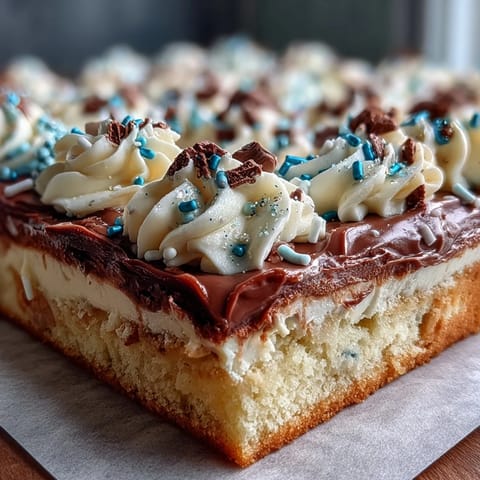 Moist vanilla sheet cake decorated with colorful buttercream and Class of 2026 piping—perfect for graduation parties.  