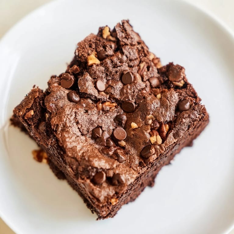 Fudgy brownies with a moist center, offering an irresistible cocoa aroma and delicious taste.